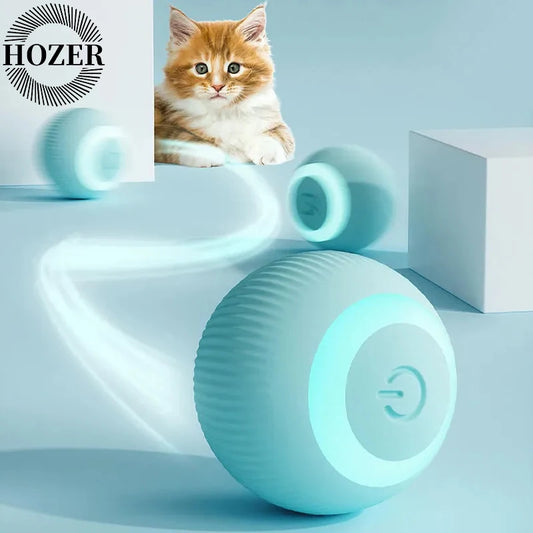 Cat Interactive Ball Smart Cat Toys Indoor Automatic Rolling Magic Ball Electronic Interactive Cat Toy Cat Game Accessories